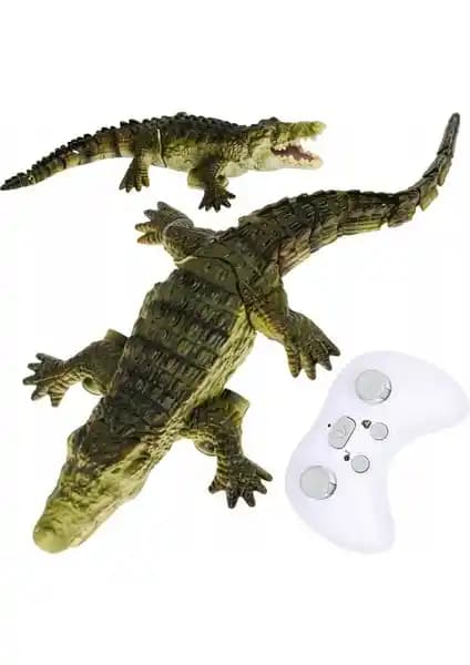 Seher 2.4 GHz Uzaktan Kumandalı Yüzen Timsah: Güvenli ve Eğlenceli Su Oyuncağı