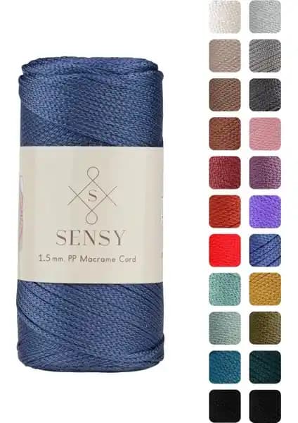 Sensy Premium 1,5 mm Polyester Makrome İpi ile Yaratıcı El Sanatları Projeleri