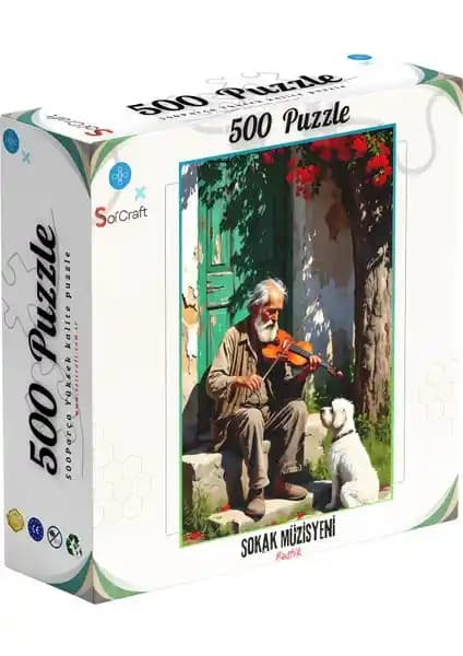Soi Craft 500 Parça Puzzle: Sanat ve Zihin Gelişimine Uygun Yüksek Kaliteli Puzzle
