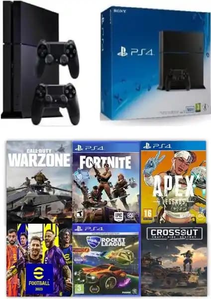 Sony PS4 500GB Oyun Konsolu Geniş Dijital Oyun Kütüphanesi ve Güvenilir Performans