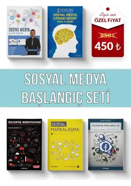 Sosyal Medya ve Marka Yönetimi Temel Eğitim Seti ile Dijital Pazarlama Becerilerinizi Geliştirin