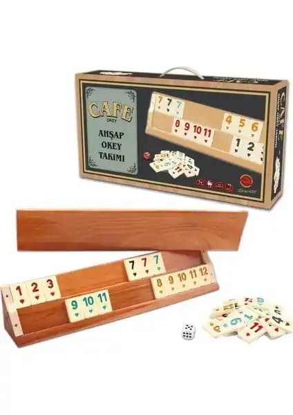 Star Kahveci Ahşap Okey Takımı: Kaliteli ve Şık Oyun Deneyimi Sunan Türk Okey Seti