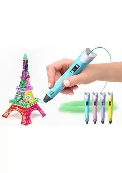 Teknoartshop Üç Boyutlu Yazıcı 3D Kalem ile Yaratıcı Tasarımların Yeni Adımı