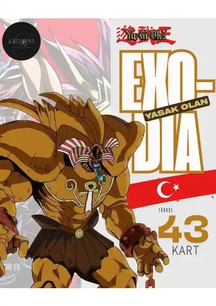 Türkçe Yasak Olan Exodia Destesi: Yüksek Kaliteli ve Estetik Yu-Gi-Oh! Koleksiyonu