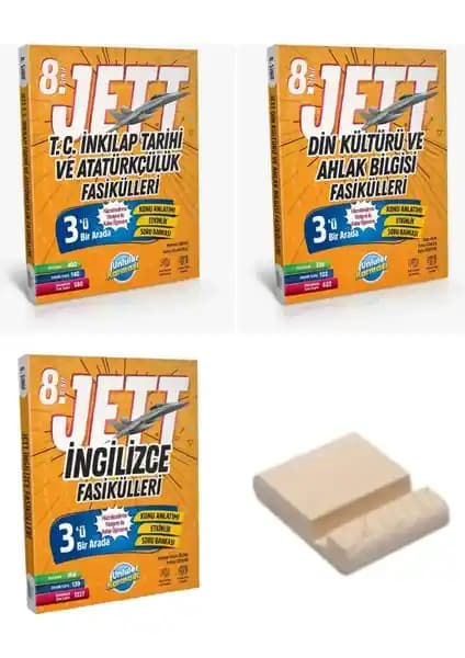 Ünlüler Karması 8. Sınıf LGS Fasikülleri Seti: İnkılap, Din Kültürü ve İngilizce İçerikleri