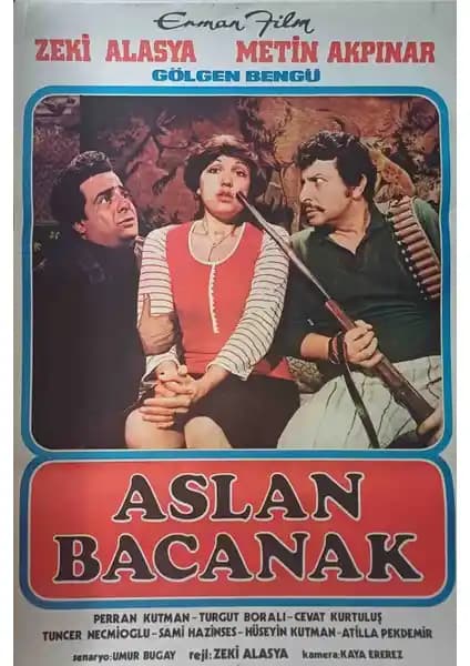 Xlengo Aslan Bacanak Film Afişi 66×97 cm yüksek kaliteli ve etkileyici görsel tasarım