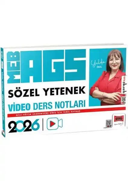 Yargı Yayınevi 2026 MEB-AGS Sözel Yetenek Video Ders Notları Öğretmen Adayları İçin Güncel Kaynak
