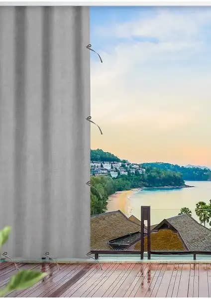 Altın Pamuk Balkon Perdeleri Karşılaştırması: Kuşgözlü ve Bağcıklı Modellerin Özellikleri ve Kullanıcı Yorumları 2