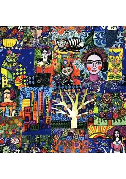 Bakırcı Kumaş Karşılaştırması: Frida Kahlo Desen Dijital Baskı ve Keten Premium Dokuma