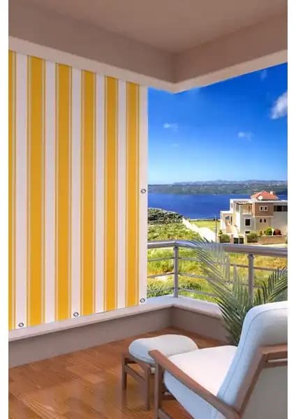 Balkon Dekorasyonu İçin Uzun Tekstil ve setekshome Balkon Perdesi Karşılaştırması 2
