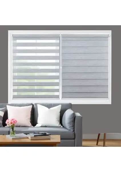 Blind-X Gri Bambu Stor Zebra Perde ve NetworkAvm Kahverengi Zebra Perde Karşılaştırması