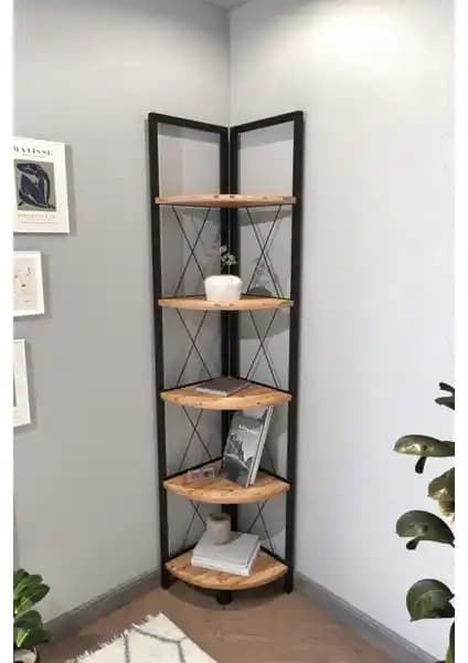 Bofigo 5 Raflı Metal Köşe Kitaplık ve Rani HC114 Karşılaştırması