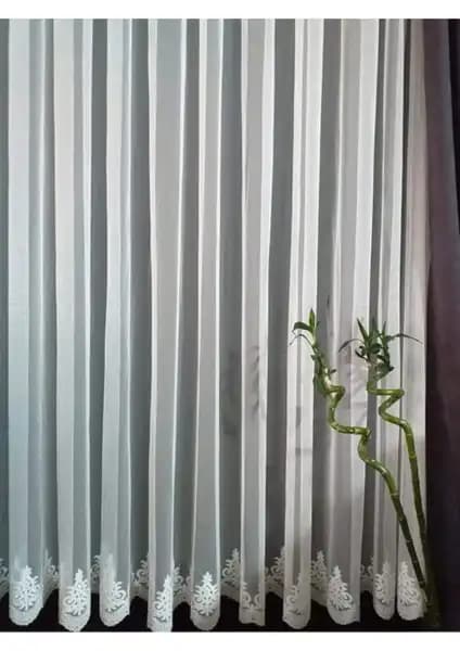 Brillant Grek Zemin Arne Desen ve Perhal Grek Petek Tül Perde Karşılaştırması 1