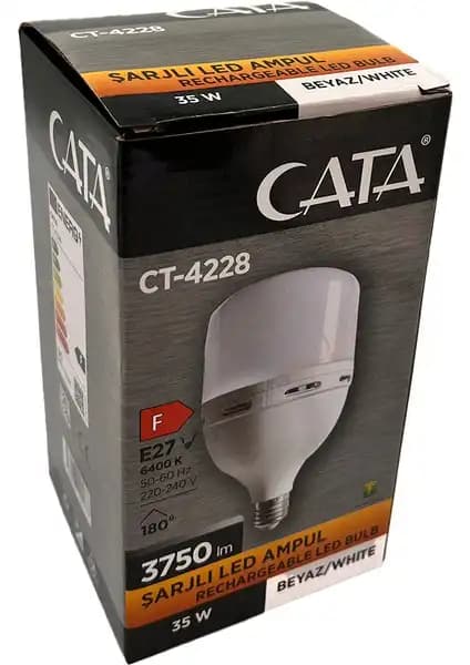 Cata 35 Watt E27 Duylu ve ŞANLED 30W Akülü LED Ampul Karşılaştırması 1