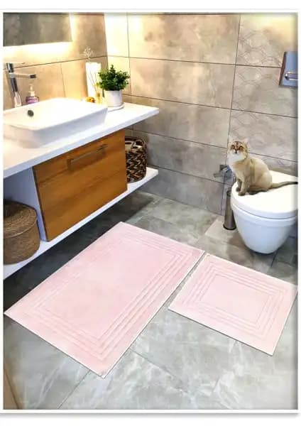 Cotton Crafty Banyo Paspasları Karşılaştırması Vera ve Yaprak Modelleri 1
