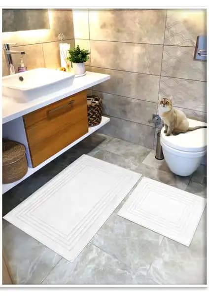 Cotton Crafty ve Yataş Bedding Milo Banyo Paspas Setleri Karşılaştırması 1
