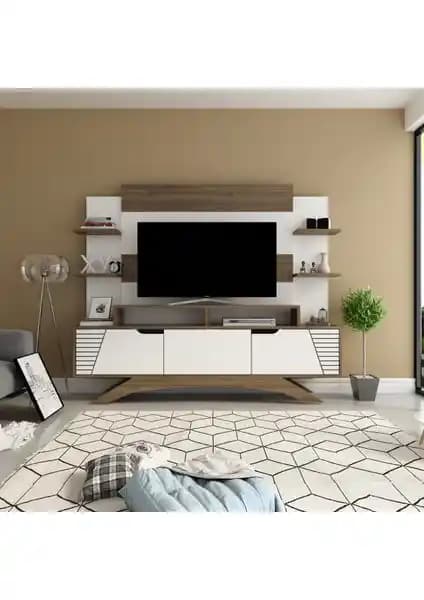 Decorotika Deparo ve Tanmob Mega TV Üniteleri Karşılaştırması: Tasarım ve İşlevsellik Analizi