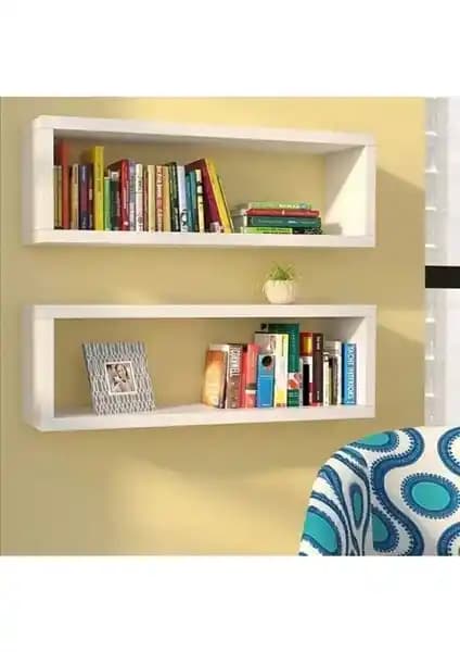 Dekorfim Duvara Monte Kitaplık ve Netwoody Masif Ahşap Yüzer Raf Karşılaştırması