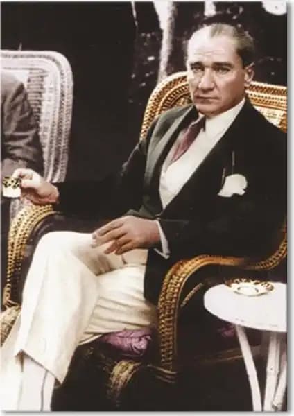 Dementia Art Atatürk Tablosu ve Trade Ays Wisteria Çiçeği Ağacı Karşılaştırması 1