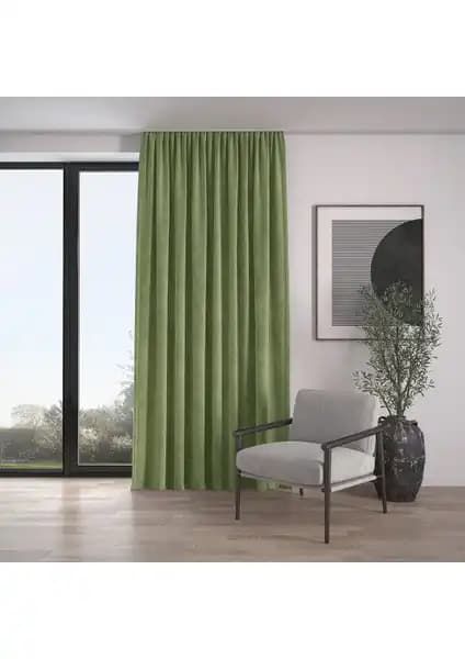 Demor Home Kadife Dokulu ve Vagonik Blackout Fon Perde Karşılaştırması 1