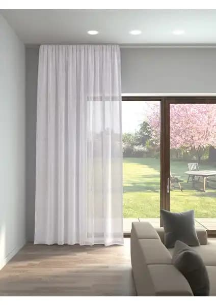 Demor Home ve Perle Beyaz Keten Görünümlü Perde Karşılaştırması 2023 2