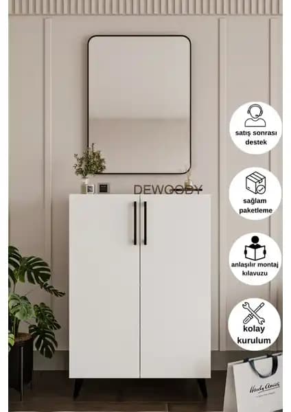 Dewoody AYAKKABILIK ve Remaks 2 Kapaklı 4 Raflı Ayakkabılık Karşılaştırması 1