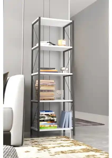 Dizayn Motion 5 Raf ile Noowa 5 Raflı Kitaplık Karşılaştırması ve Seçim Rehberi