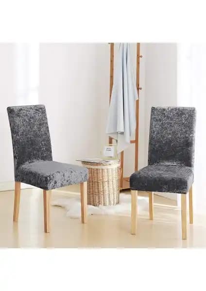 Elgeyar ve Sera Home İpek Kadife Sandalye Kılıfı Karşılaştırması 1