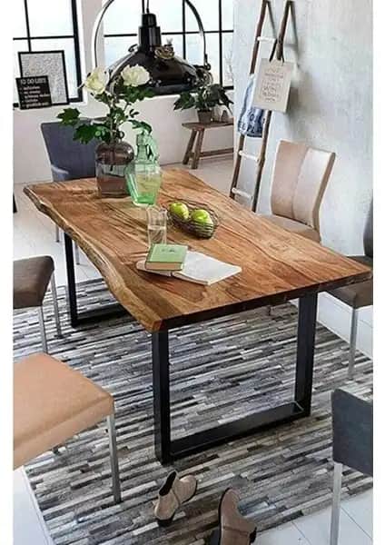 Enjoy Life Ahşap ve Tasarım 6 Kişilik Yemek Masası Karşılaştırması
