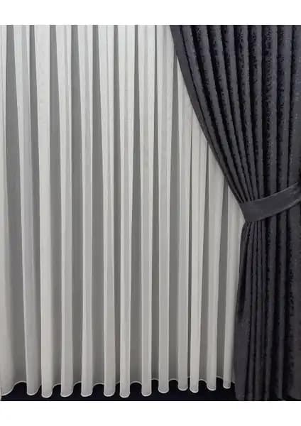 Ev Dekorasyonunda Kullanılan Tül Perdeler: Brillant Grek ve Taç Tül Titi Karşılaştırması 2