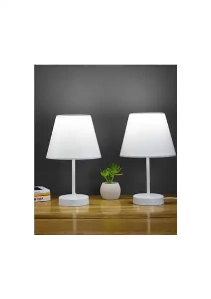 Evlight Nura Gold ve Vivido Abajur Beyaz Karşılaştırması: Modern Tasarımların Detaylı Analizi 2