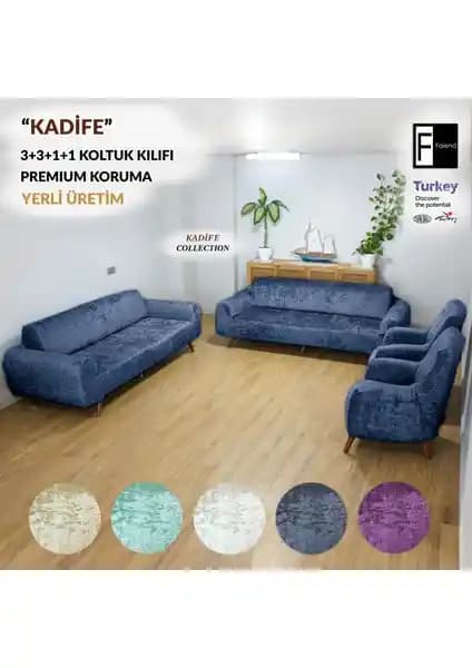 Faiend Kanepe Kılıfı Karşılaştırması: Kadife ve Sehra Deseni Modelleri