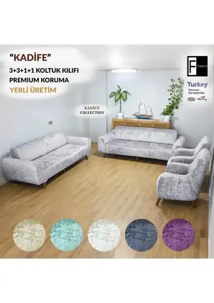 Faiend Kanepe Kılıfı ve Kadife Koltuk Kılıfı Karşılaştırması Ev Dekorasyonuna Şıklık Katıyor 2