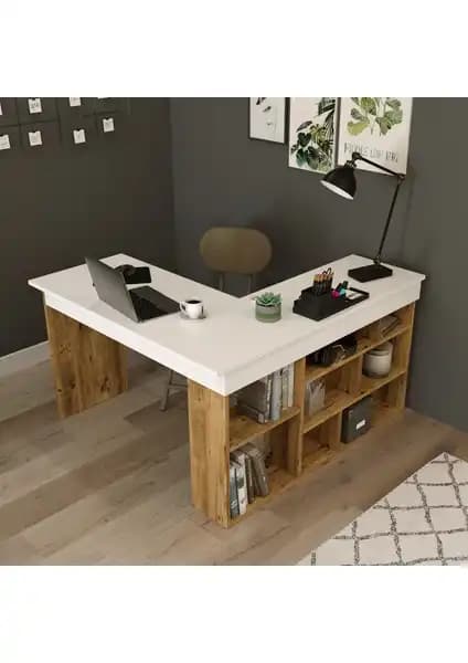 Faween 84010 ve Robin Home Kitaplık Raflı Çalışma Masası Karşılaştırması ve Seçim Rehberi 2