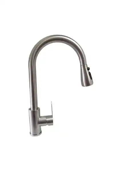 Fleko Inox Spiral ve Sarıcı Siyah Yüksek Gövde Mutfak Bataryası Karşılaştırması