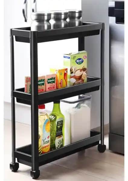Frapan Home Tekerlekli Raf Ünitesi ve Mudesa Metal Raf Karşılaştırması