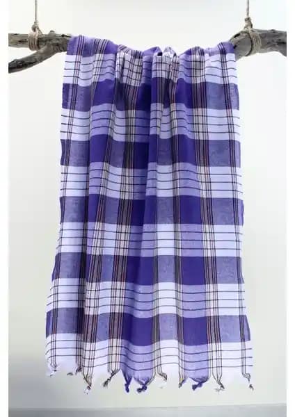 GOLDRİSE Bedinn Peştemal Klasik Mavi ve Mulberry Makro Pamuk Peştemal Karşılaştırması