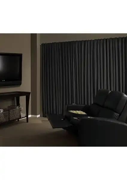 Home Color Bej Rengi Petek Kadife Dokulu ve Taç Antrasit Blackout Perde Karşılaştırması 2