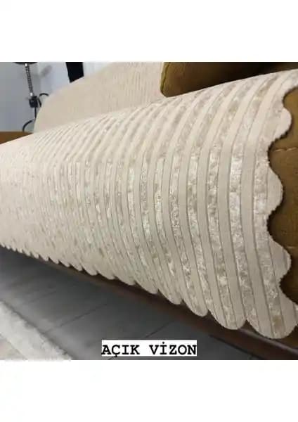 Kadife Bambu Çizgili ve Velerde Home Şönil Koltuk Örtüsü Karşılaştırması