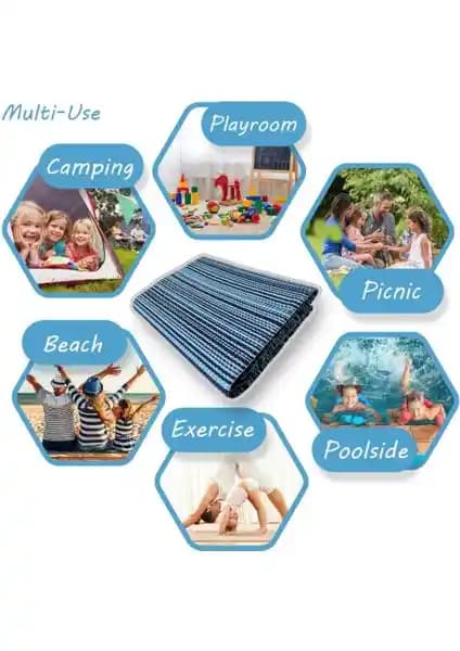 Kamp ve plaj halıları karşılaştırması: Craft Home Kamp ve Konfor Halı Savana özellikleri