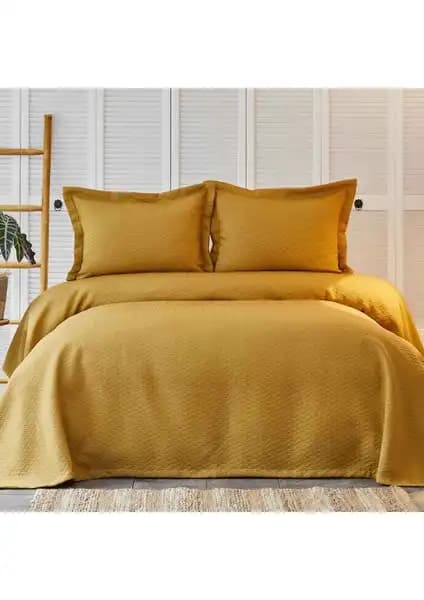 Karaca Home Charm Bold Hardal ve Linens Vita Çift Kişilik Yatak Örtüsü Takımlarının Özellikleri ve Karşılaştırması 1
