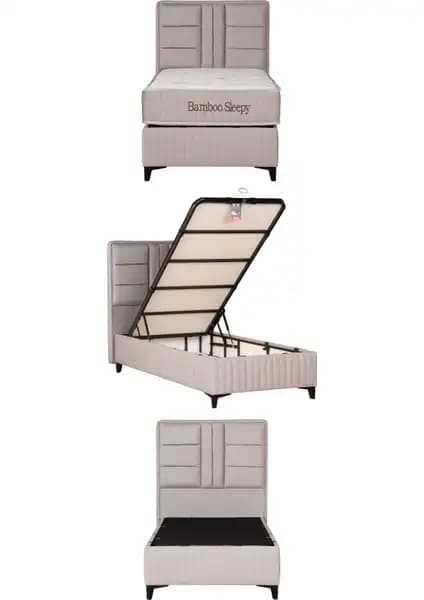Kilim Mobilya Bamboo Sleepy ve Gold Therapy Sandıklı Baza Başlık Setleri Karşılaştırması 1