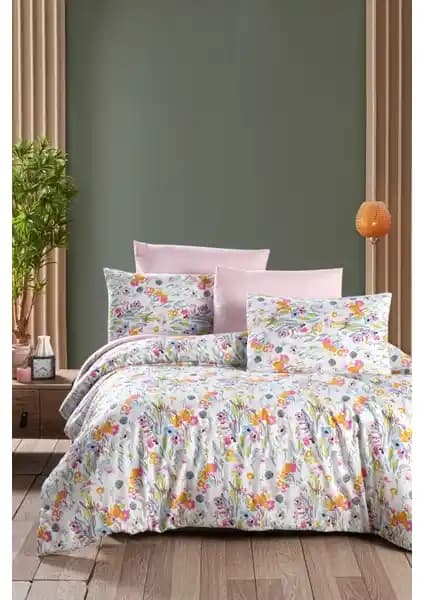 Lily ve Saten Gri Çift Kişilik Lastikli Nevresim Takımları Karşılaştırması