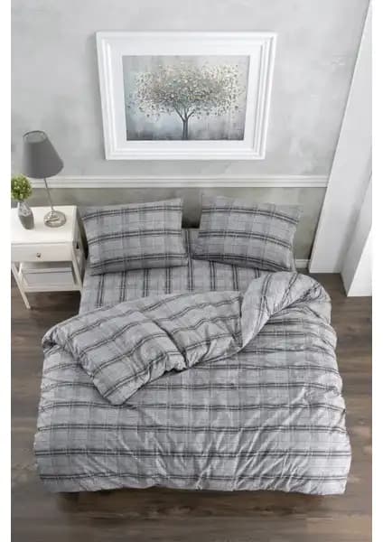 Lotusline Home ve Valezium Gri Çift Kişilik Nevresim Takımları Karşılaştırması 2