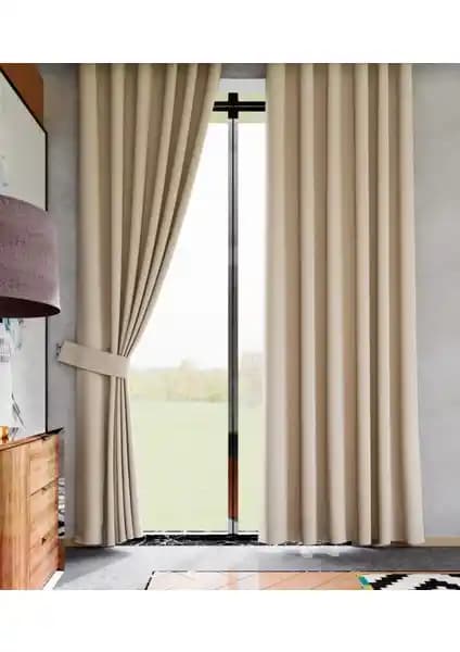 Lüks House Karartma ve Bej Blackout Keten Perde Karşılaştırması