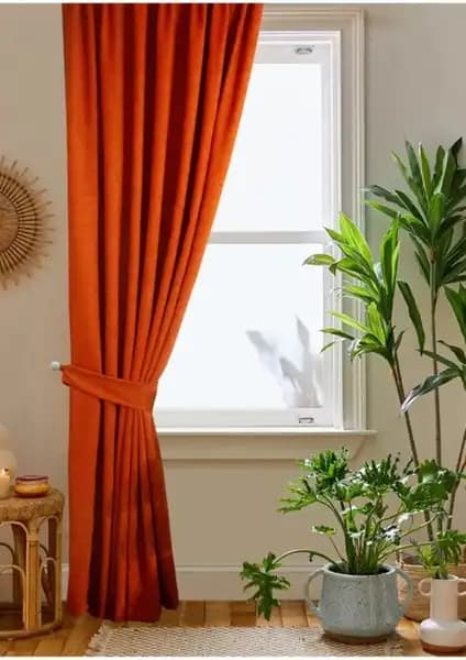 Meva Home Kadife Fon Perde ile Tül Evi Kadife Dokulu Fon Perde Karşılaştırması 2