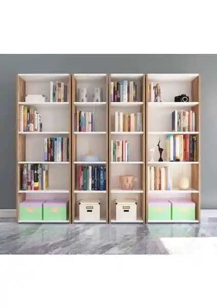Nur Mobilya 4'lü ve 5'li Arkalıklı Kitaplık Karşılaştırması ve Özellikleri