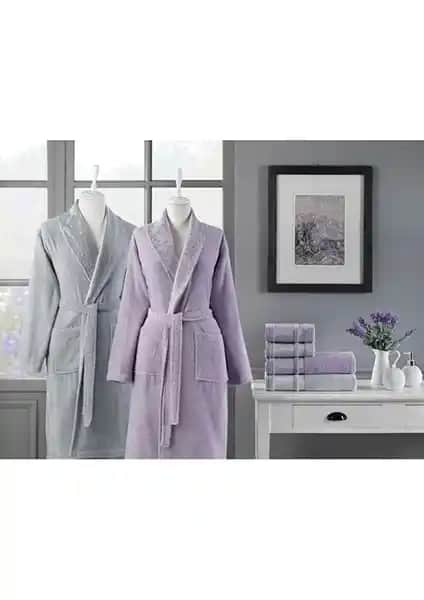 Özdilek Dory Lila ve Wedding Aile Bornoz Setleri Karşılaştırması