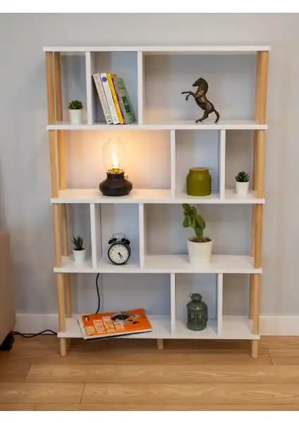 Peka 5 Raflı Modern Kitaplık ve Pratico Etna Retro Model Karşılaştırması 1