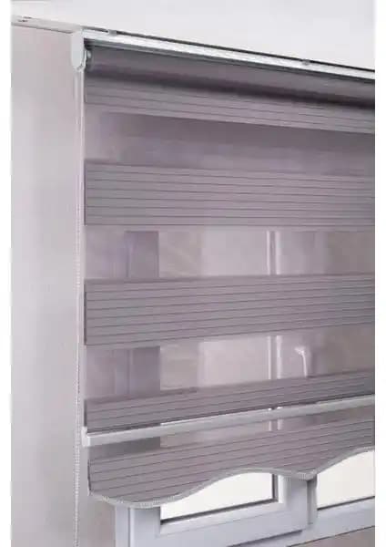 Perde Karşılaştırması: Bizden Perde Brillant Etekli Gri ve Ekru Zebra Modelleri